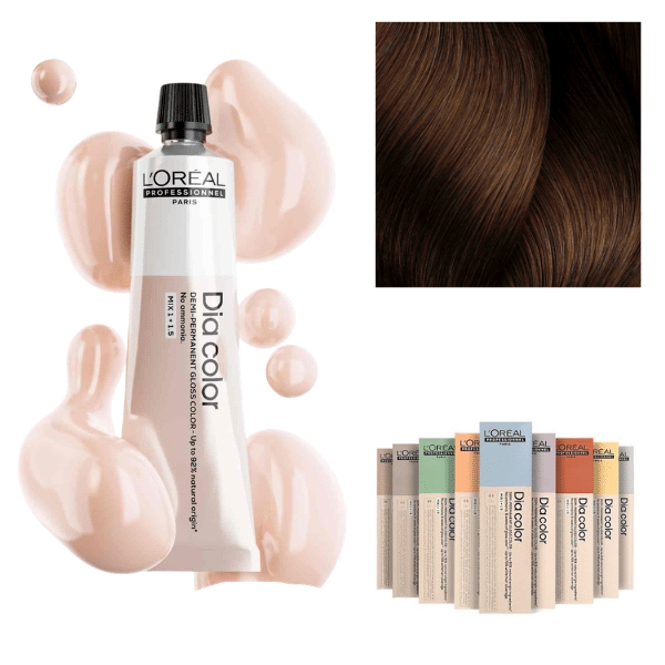 Loreal Diacolor Coloração 60 ml nº 6.23