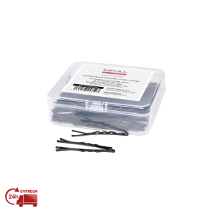 GANCHO CLIPP ONDULADO 5 CM PRETO