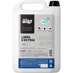 Wap Limpa e Extrai 5 Litros – Limpador Concentrado de Baixa Espumação para Extratoras