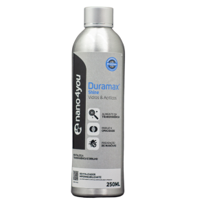 Duramax Shine Vidro Líquido 250ML – Impermeabilizante  Revitalizador para Vidros e Acrílicos Nano4you
