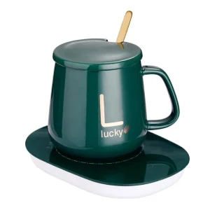 Aquecedor de Caneca Xícara Copo por Indução Portátil USB Almofada Hot Pad