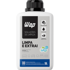 Wap Limpa e Extrai 1 Litro – Limpador Concentrado de Baixa Espumação para Extratoras