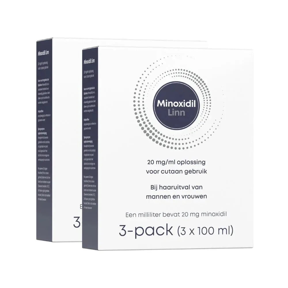 Linn Minoxidil 2% spray 6-pack (6x100 ml)