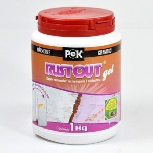 Pek Rust Out Gel Pisoclean 1 Kg – Super Removedor de Ferrugens e Oxidações