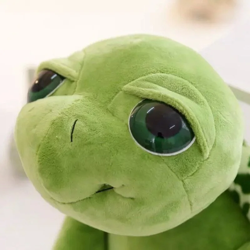 Tartaruga Fofa de Pelúcia com Olhos Grandes e Carinha Comovente - Image 8